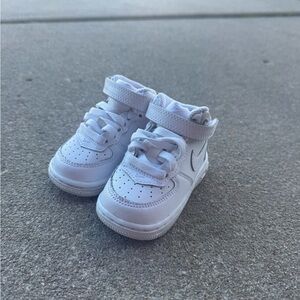 Toddler White Nikes